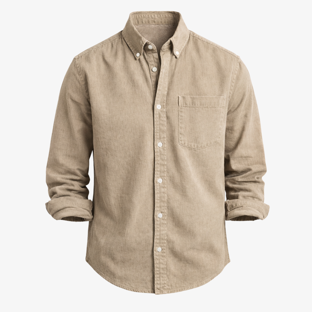 Kensington Chest-Pocket Linen Shirt