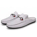 Renley Woven Mule Loafers