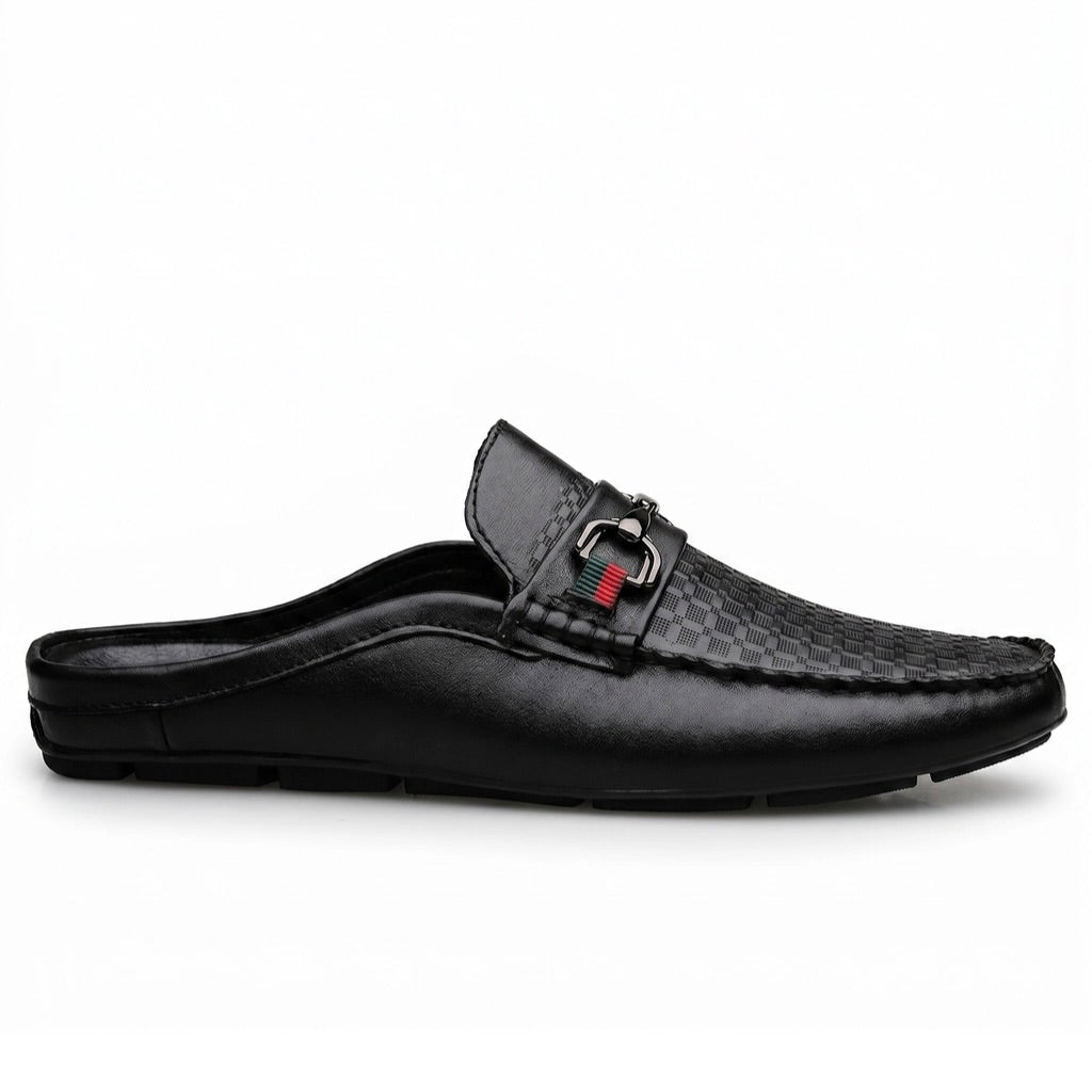 Renley Woven Mule Loafers