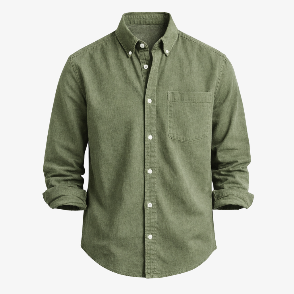 Kensington Chest-Pocket Linen Shirt