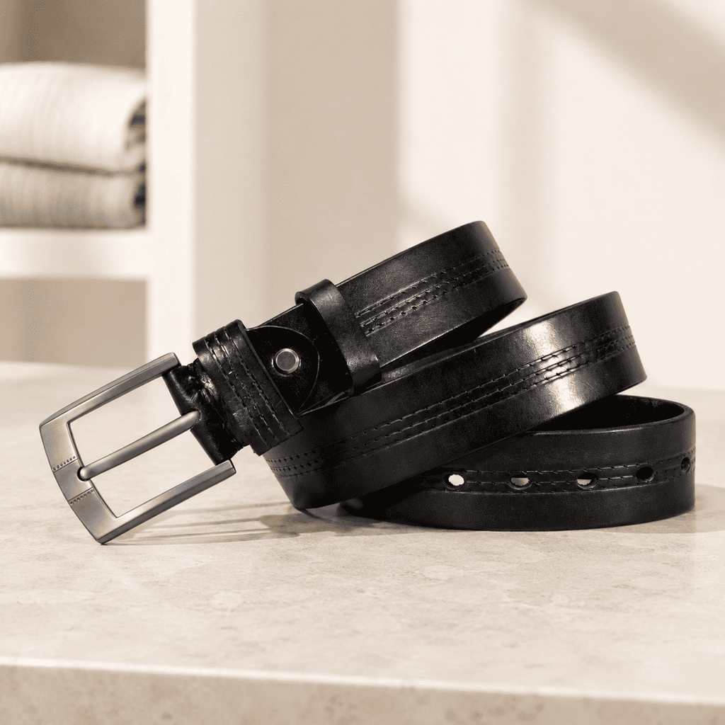 Rowan Full-Grain Leather Belt