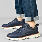 Leo Crafted Leather Trainers