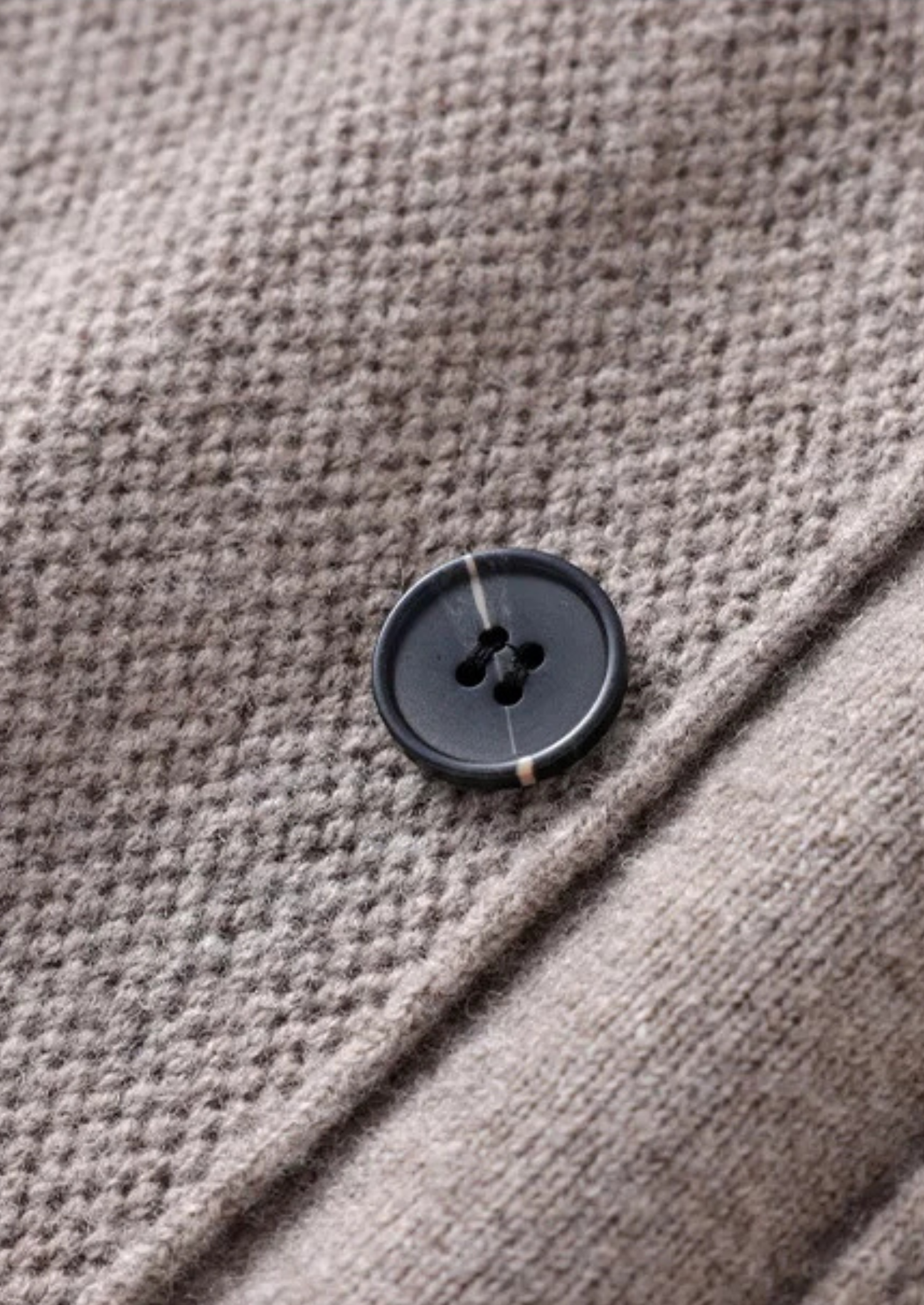 Pemberton Merino Button Overshirt