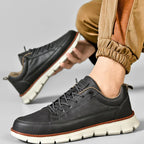 Leo Crafted Leather Trainers