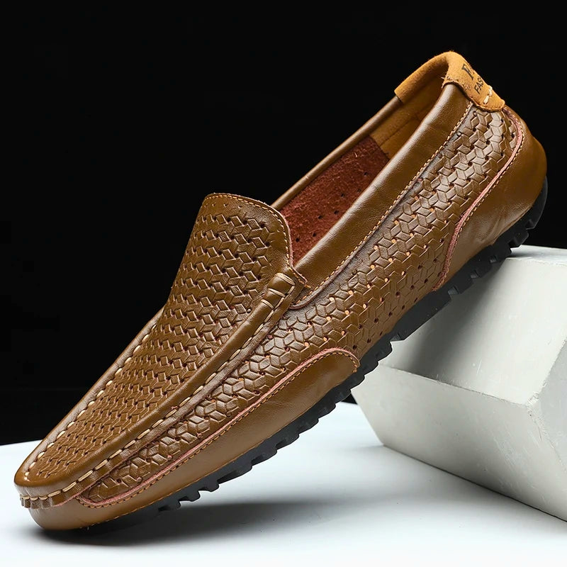 Hutton Genuine Leather Loafers