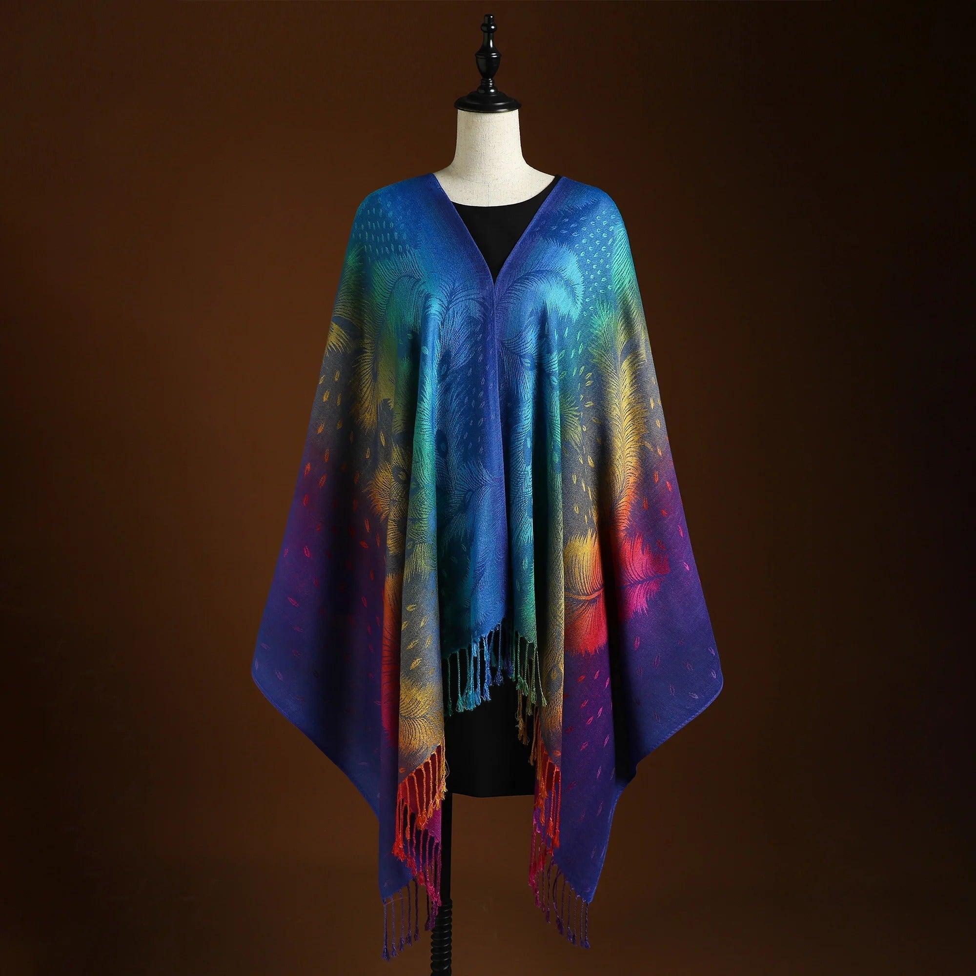 Vivienne Boho Cashmere Wrap