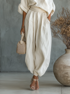 Carver Linen Two-Piece Set