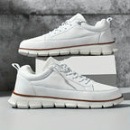 Leo Crafted Leather Trainers