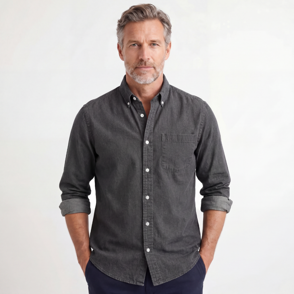 Kensington Chest-Pocket Linen Shirt