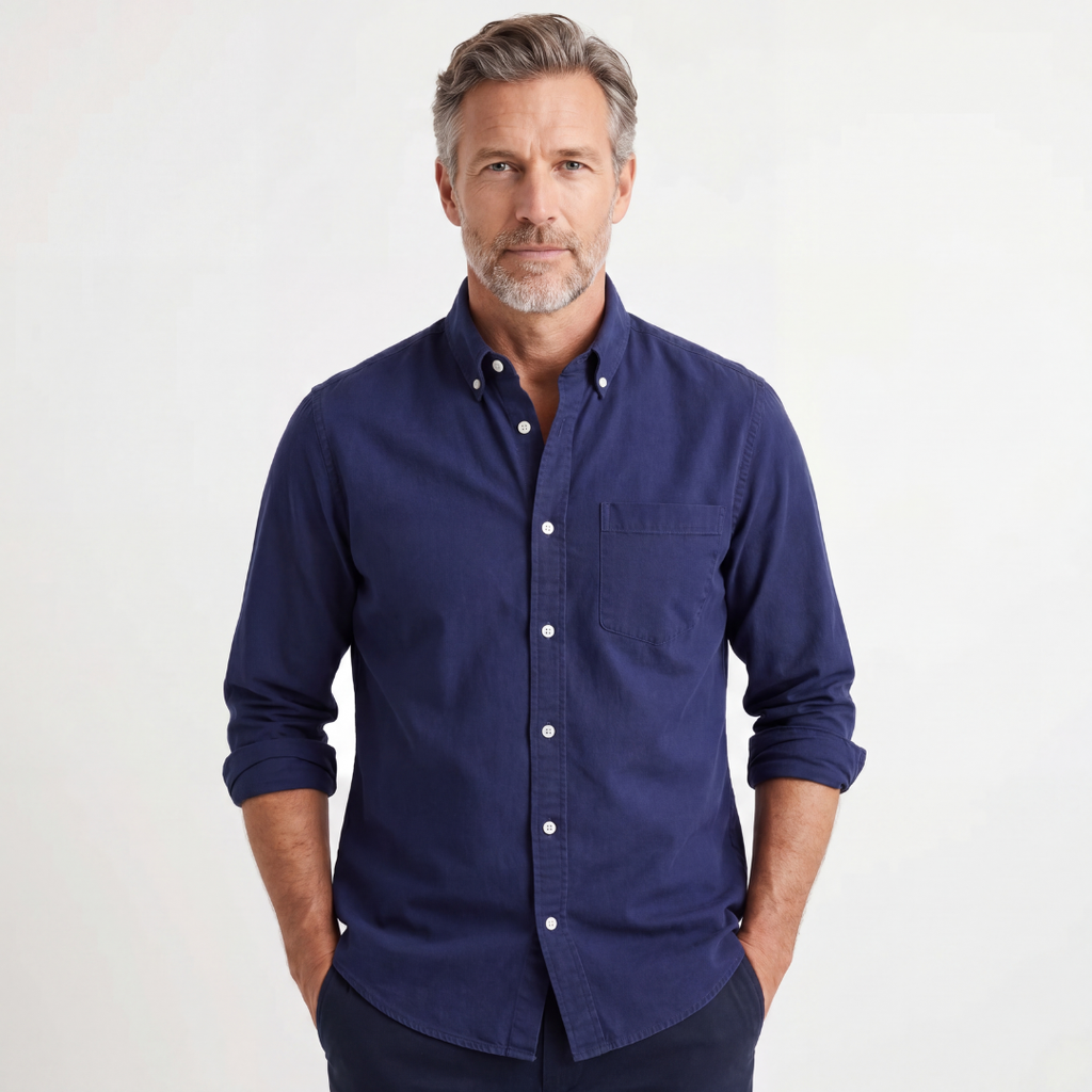 Kensington Chest-Pocket Linen Shirt