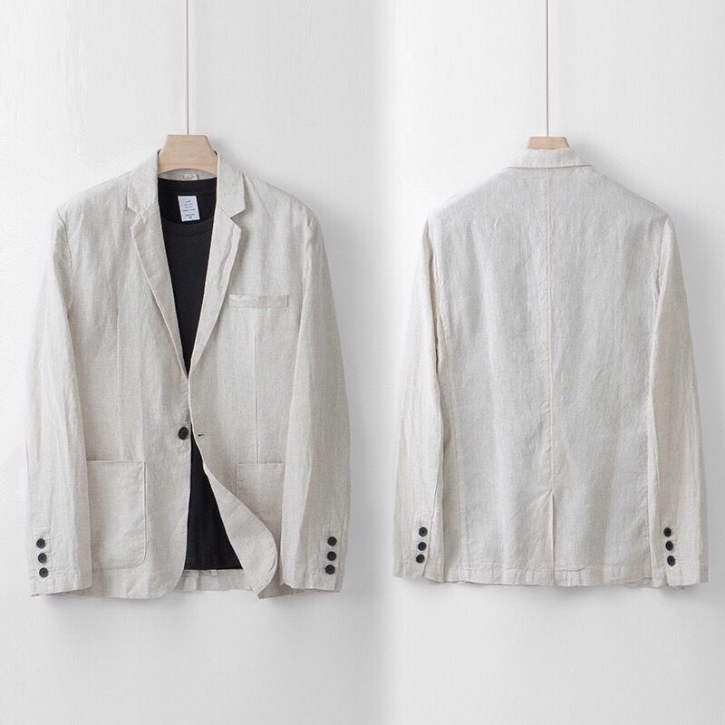 Davenport Linen Suit Set