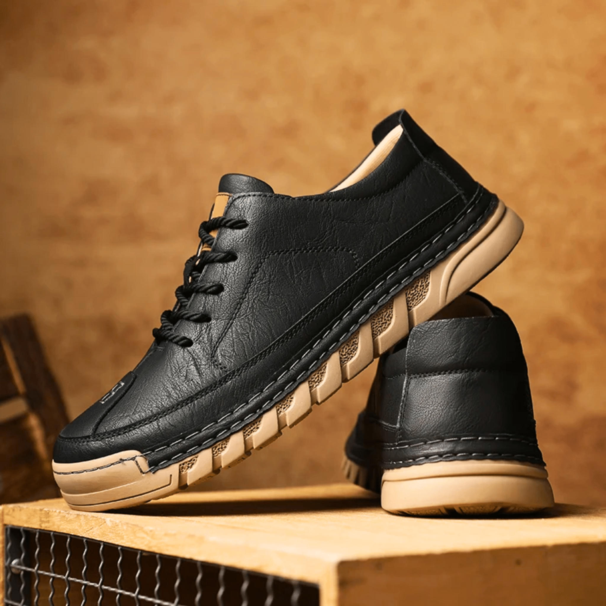 Easton Leather Trainer