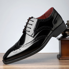 Stirling Leather Brogue Dress Shoes