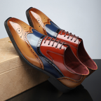 Stirling Leather Brogue Dress Shoes