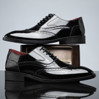 Stirling Leather Brogue Dress Shoes