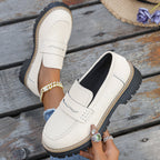 Bromley Suede Platform Loafers