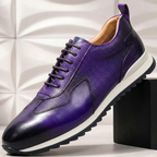 Reuben Cowhide Leather Trainer