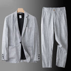 Davenport Linen Suit Set