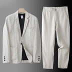 Davenport Linen Suit Set