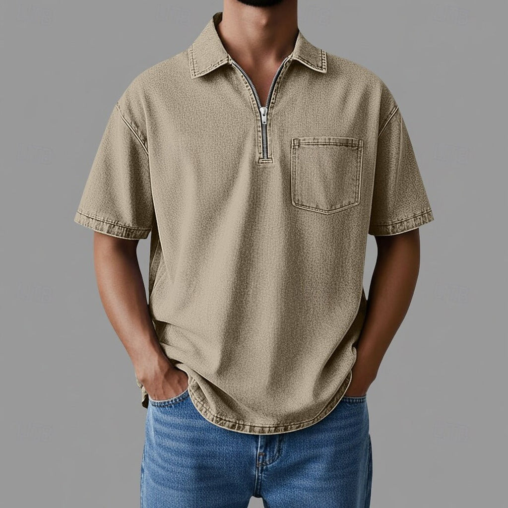 Ingram Denim Zip Shirt