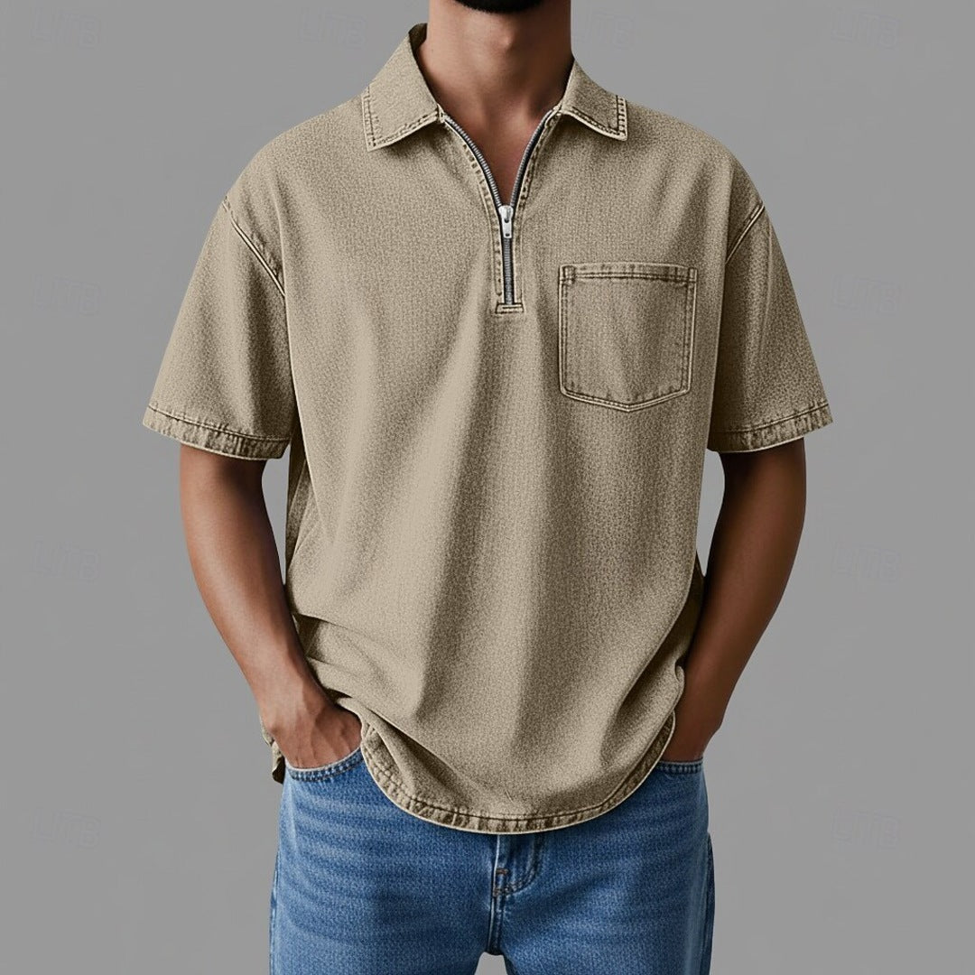 Ingram Denim Zip Shirt