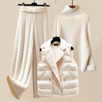 Kensington Knitted Three-Piece Set