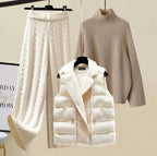 Kensington Knitted Three-Piece Set