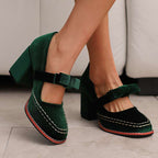 Marlowe Velvet Loafers