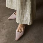 Dante Leather Slingback Heels