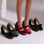 Marlowe Velvet Loafers