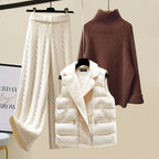 Kensington Knitted Three-Piece Set