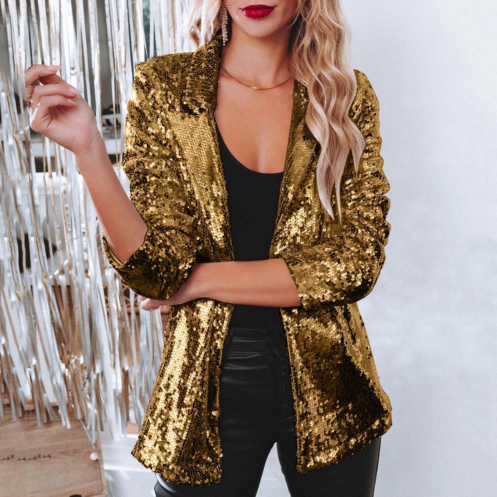 Maeve Sequined Blazer
