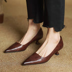 Hartley Leather Heels
