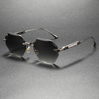 Dorian Rimless Sunglasses