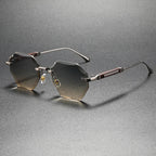 Dorian Rimless Sunglasses