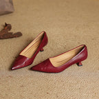 Hartley Leather Heels