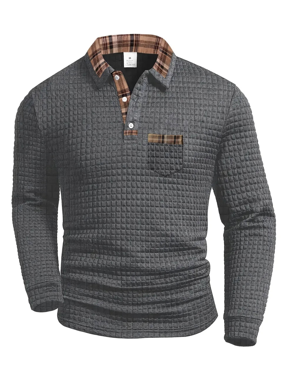 Kensington Checked Knit Polo