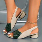 Dalton Cushioned Leather Sandals