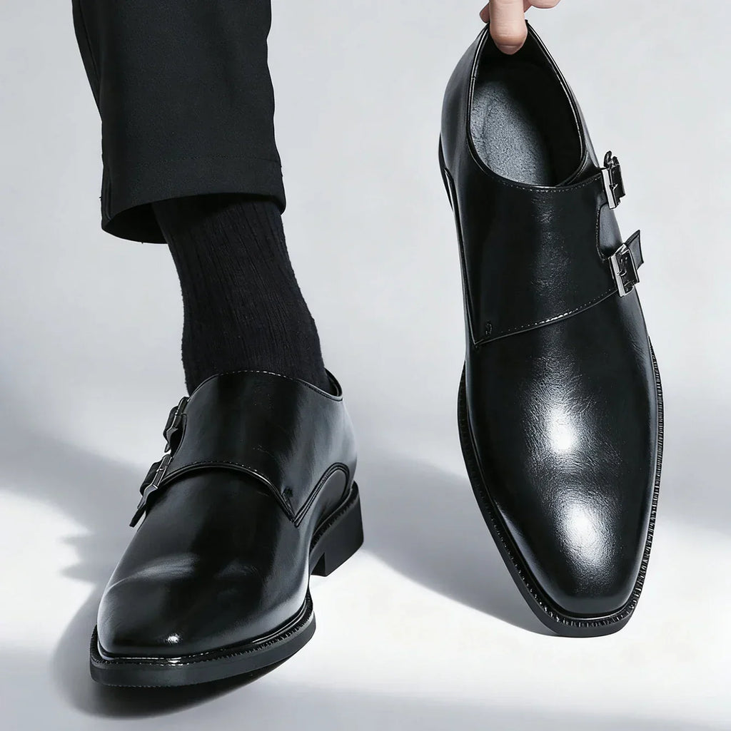 Rex Suede Monk Loafers
