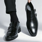 Rex Suede Monk Loafers