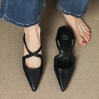 Goldie Leather Mules