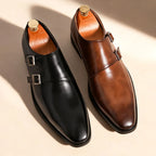 Rex Suede Monk Loafers