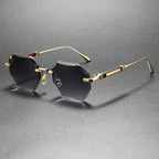 Dorian Rimless Sunglasses