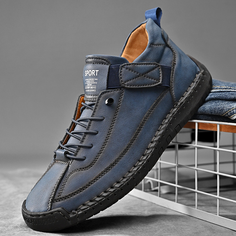 Calder Handcrafted Leather Trainer