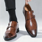 Rex Suede Monk Loafers