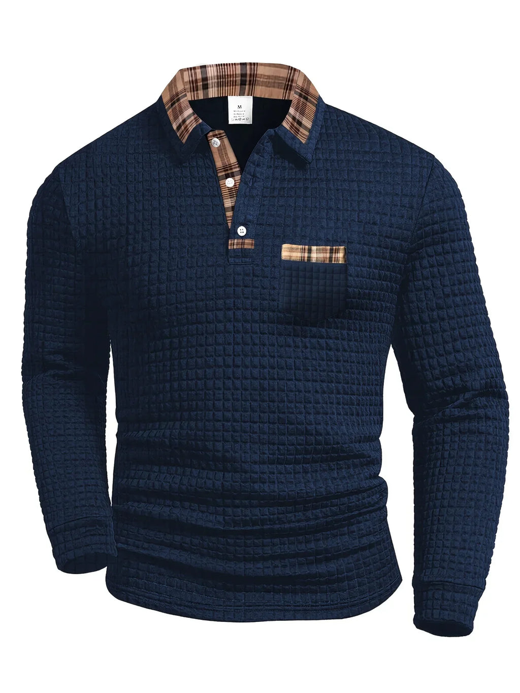 Kensington Checked Knit Polo