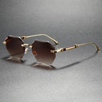 Dorian Rimless Sunglasses