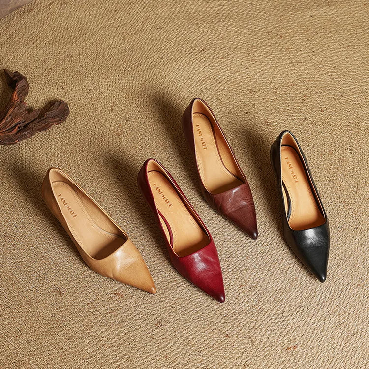 Hartley Leather Heels