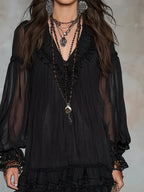 Elodie Flowing Mini Dress