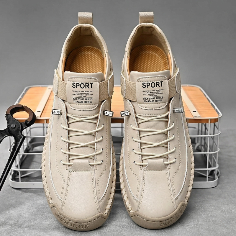 Calder Handcrafted Leather Trainer